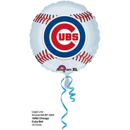 Goldengifts HX Chicago Cubs Flat Foil Balloon GO3581113
